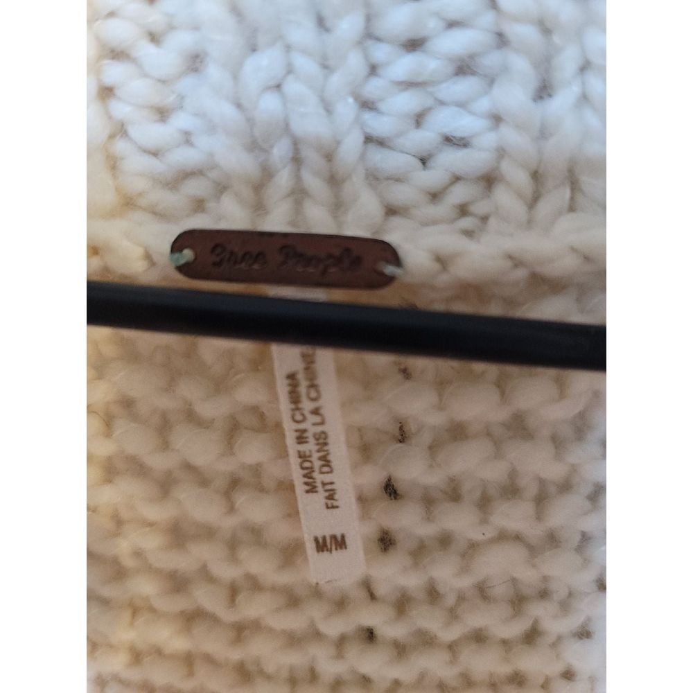 Free People Cardigan Vest full‎ length, Duster, Wool Blend size Medium - Picture 2 of 3